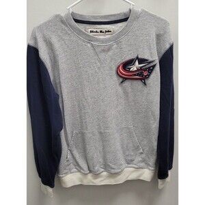 Columbus Blue Jackets Mitchell & Ness Women's Sweater Size Medium